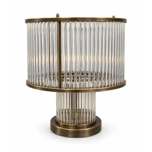 Lumora Antique Brass Table Lamp - 1