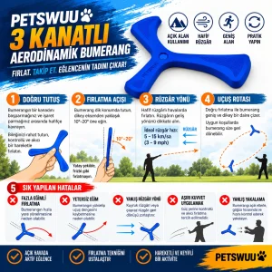 Aerodynamic Dog Boomerang Toy - 4