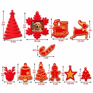 Pati Dostum New Year Keepsake and Ornament Set - 3