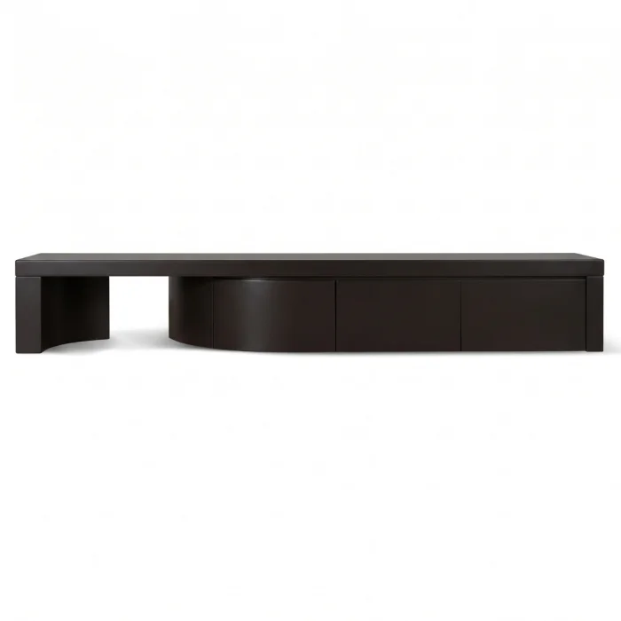 Arc Lacquer TV Unit & Console - 4