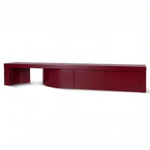 Arc Lacquer TV Unit & Console - 3