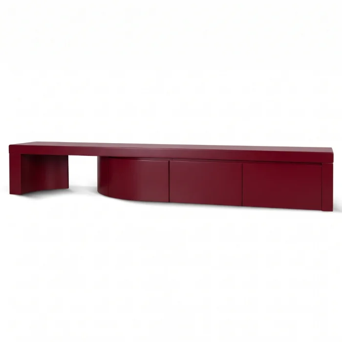 Arc Lacquer TV Unit & Console - 3