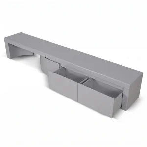 Arc Adjustable Lacquer TV Unit & Console - 3