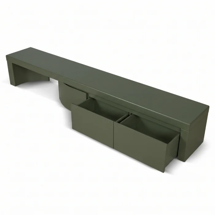 Arc Adjustable Lacquer TV Unit & Console - 2