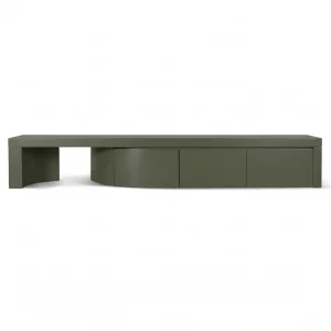 Arc Adjustable Lacquer TV Unit & Console - 4