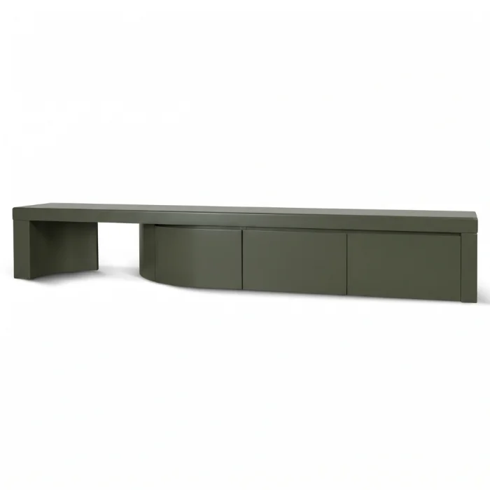 Arc Adjustable Lacquer TV Unit & Console - 3