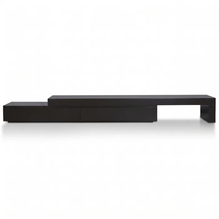 Lorene Adjustable Lacquered TV Unit & Console - 2