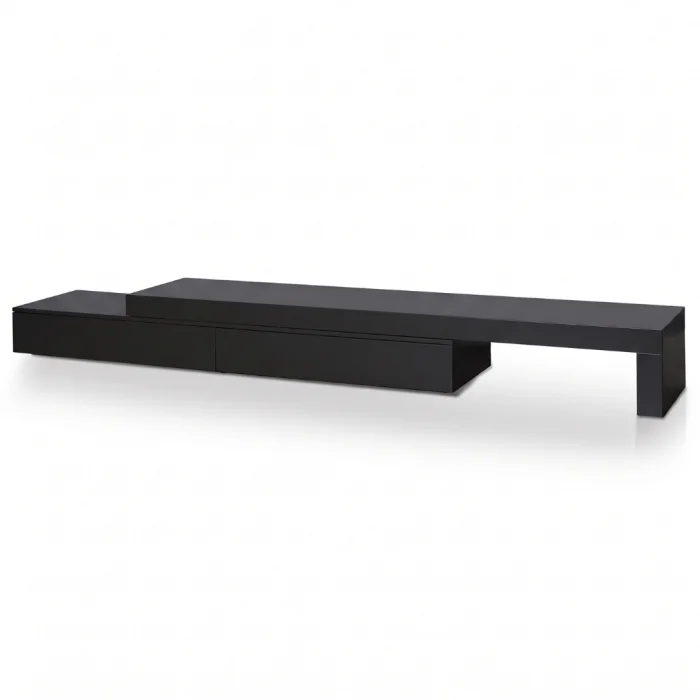 Lorene Adjustable Lacquered TV Unit & Console - 3