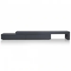 Lorene Adjustable Lacquer TV Unit & Console - 2