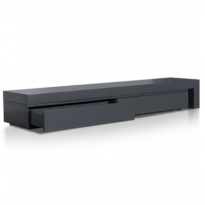 Lorene Adjustable Lacquer TV Unit & Console - 5
