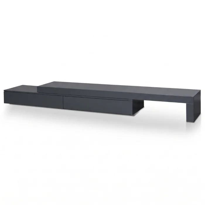 Lorene Adjustable Lacquer TV Unit & Console - 3