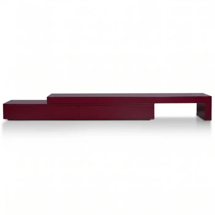 Lorene Adjustable Lacquer TV Unit & Console - 2