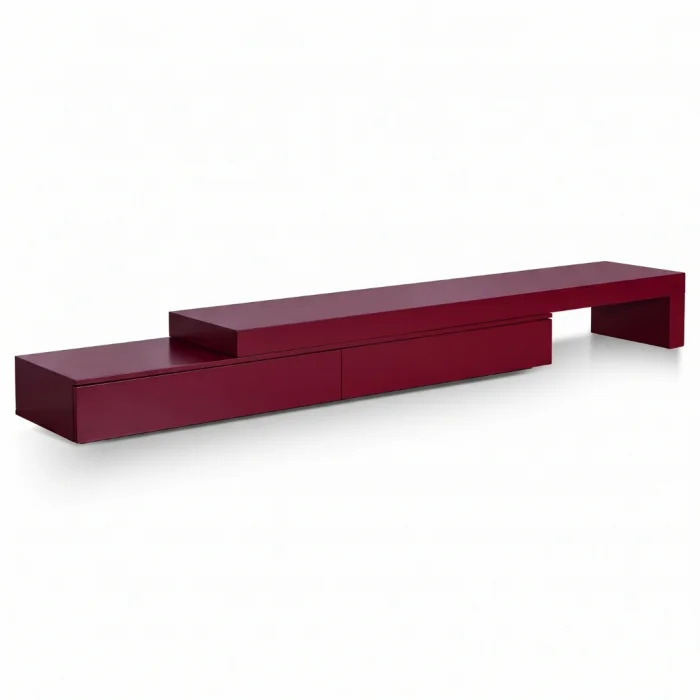Lorene Adjustable Lacquer TV Unit & Console - 3