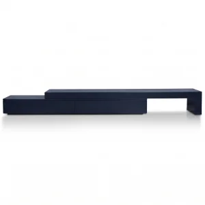 Lorene Adjustable Lacquer TV Unit & Console - 2