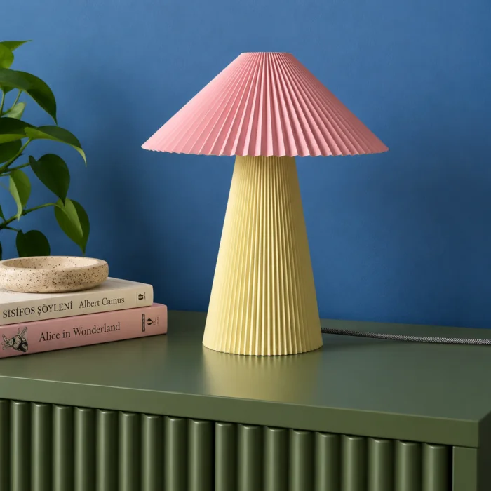 Tokyo No. 4 Green-Blue Table Lamp - 4