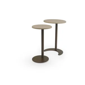 Trio Cream Nesting Side Table Set of 2 - 2