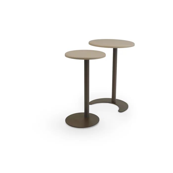 Trio Cream Nesting Side Table Set of 2 - 2