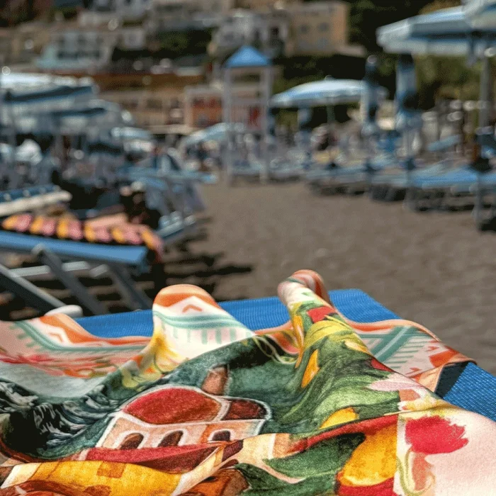 Positano Silk Scarf - 11