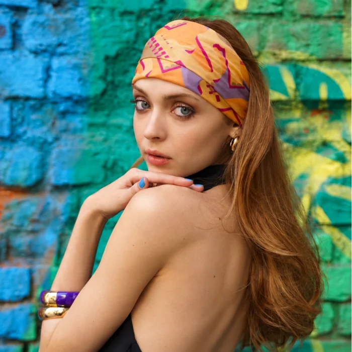Ganesha Pamuklu Fular Bandana - 3