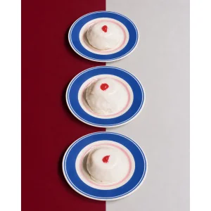 Last Bite Blue Porcelain Plate - 4