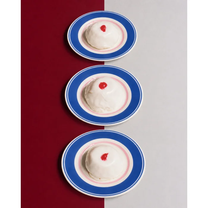 Last Bite Blue Porcelain Plate - 4