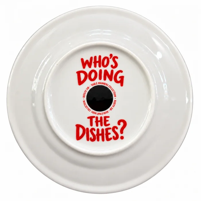 Last Bite Blue Porcelain Plate - 2