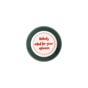 Nobody Asked Porcelain Plate - 1