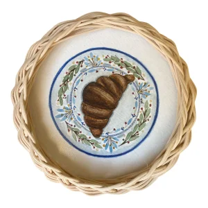 Saveur Rattan Çerçeveli Suluboya Resim