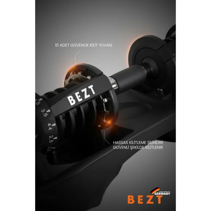 Pro Sports Adjustable Dumbbell Set - 3