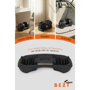 Pro Sports Adjustable Dumbbell Set - 7