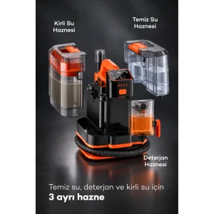 Premium 1600W 20Kpa 120°C Steam Sofa and Carpet Cleaning Machine Vacuum Stain Remover - 3