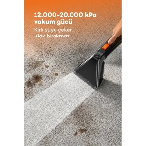 Premium 1600W 20Kpa 120°C Steam Sofa and Carpet Cleaning Machine Vacuum Stain Remover - 6