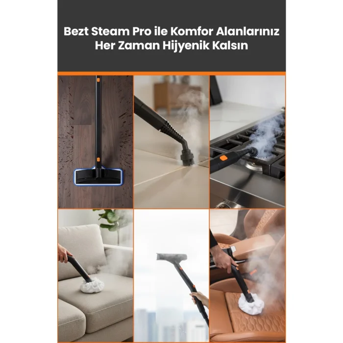 Steam Pro 4.5 Bar 1650W Steam Cleaner - 4