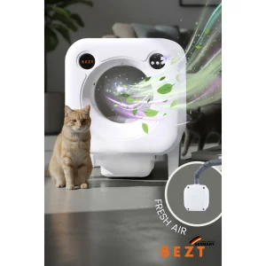 Smart Cat Pro Kameralı Otomatik Akıllı Kedi Tuvaleti - 5