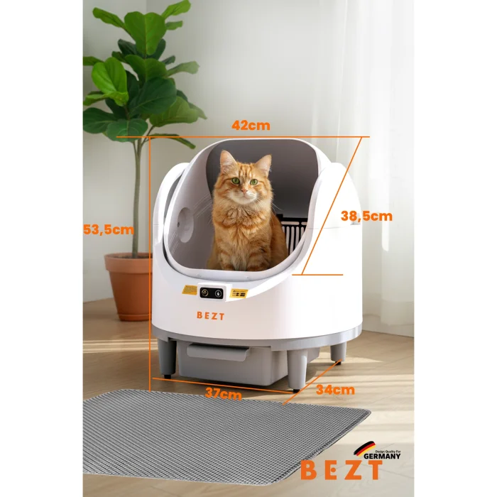 Pure Cat Automatic Smart Cat Litter Box - 3