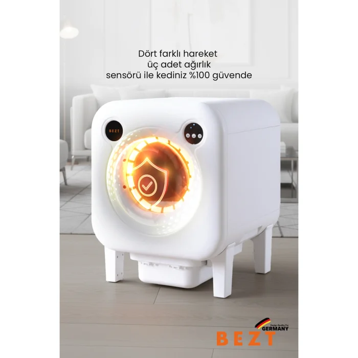 Smart Cat Pro Kameralı Otomatik Akıllı Kedi Tuvaleti - 3
