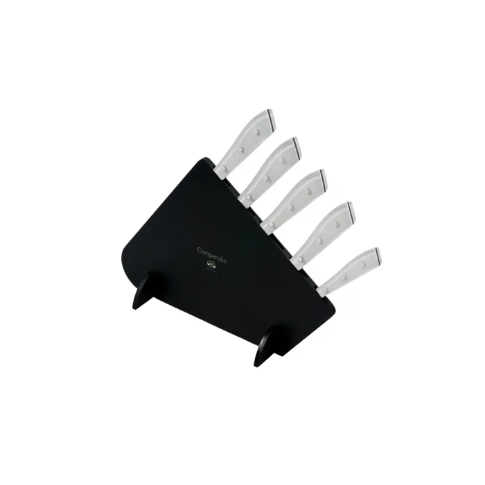 Compendio Series 5-Piece Knife Set - White - 3