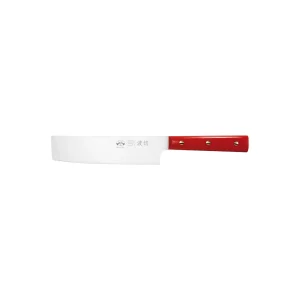 Duemiladodici Serisi Japon Nakiri Bıçağı - Kırmızı - 1