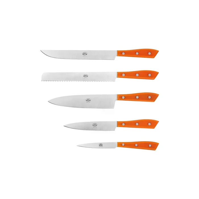 Compendio Series Orange Knife Set - 2
