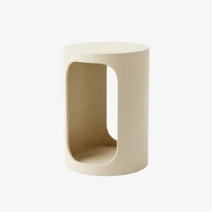 Halo Beige Side Table - 1