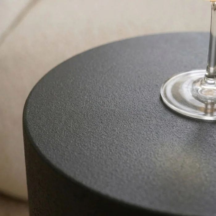 Halo Black Side Table - 4
