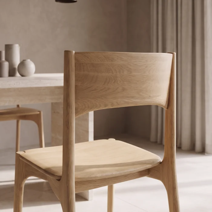 Arvesso Wooden Chair - 4