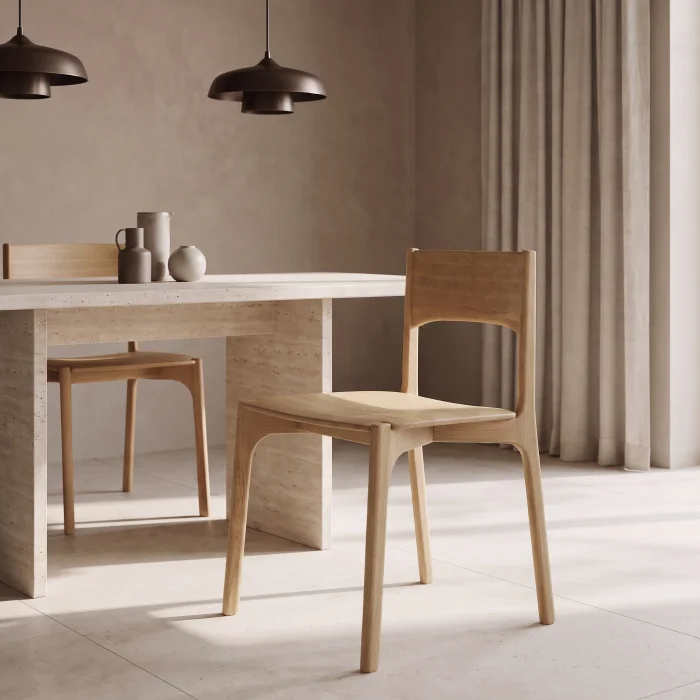 Arvesso Wooden Chair - 2