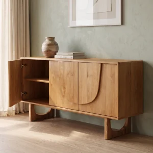 Auviora Wooden Sideboard - 4