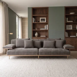 Avelor Wooden Sofa - 2