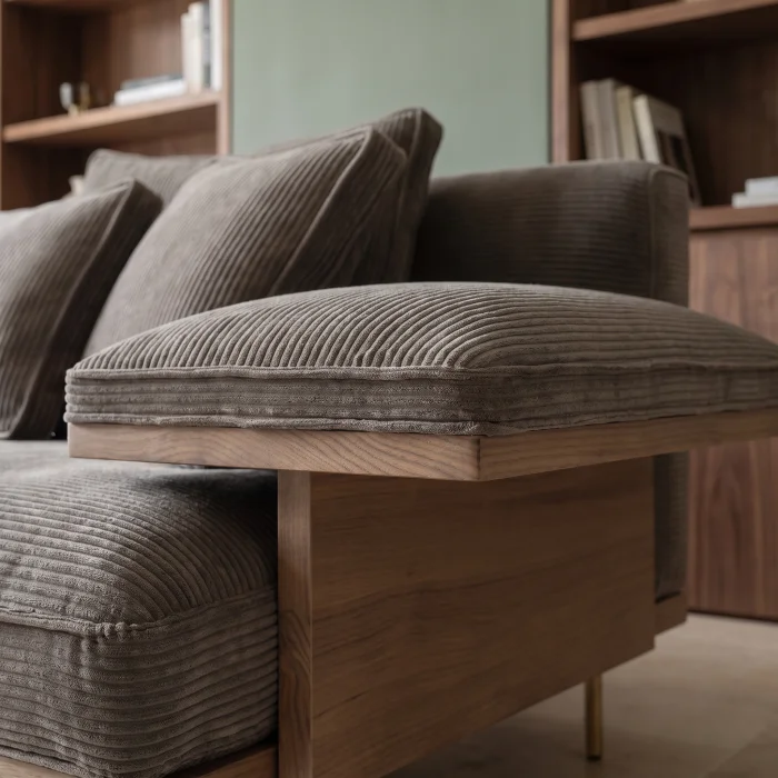 Avelor Wooden Sofa - 5