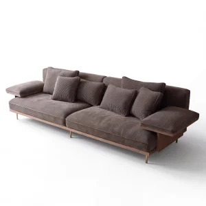 Avelor Wooden Sofa - 1