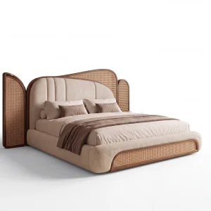 Avelora Wooden Bed Frame - 1