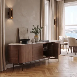 Averisse Wooden Sideboard - 4