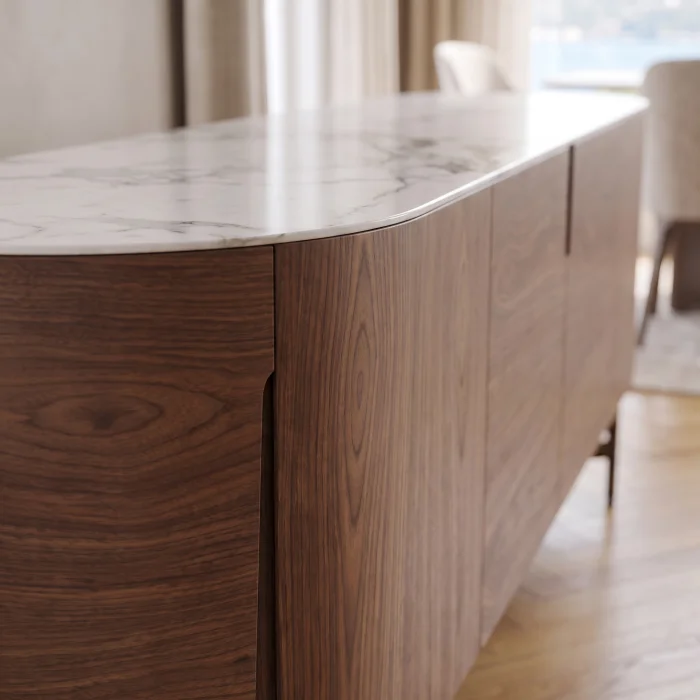 Averisse Wooden Sideboard - 5